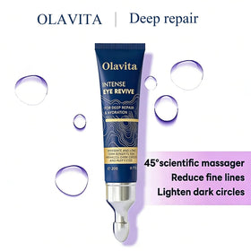 Olavita jar on bathroom shelf styled with skincare suggesting daily use