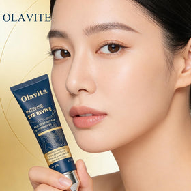 Olavita cream texture close-up highlighting lightweight, fast-absorbing feel
