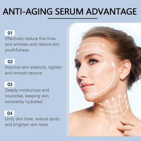 OLAVITA dropper dispensing serum showing precise application control