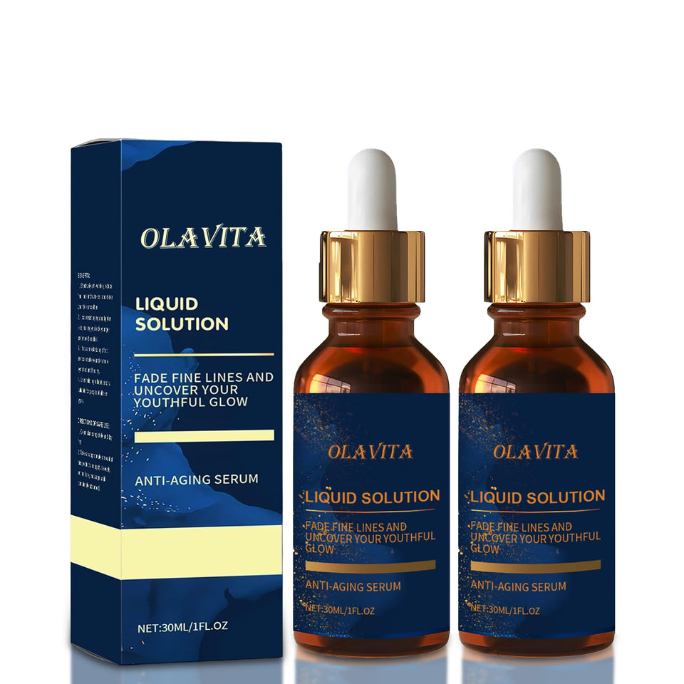 OLAVITA bottle front packaging showing product and benefits