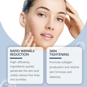 OLAVITA serum being applied to face demonstrating easy absorption