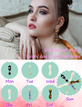 Olawyrae hair stick securing a bun on long hair demonstrating secure hold and elegant look