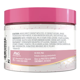 Olay used on skin showing immediate smooth results and radiant appearance