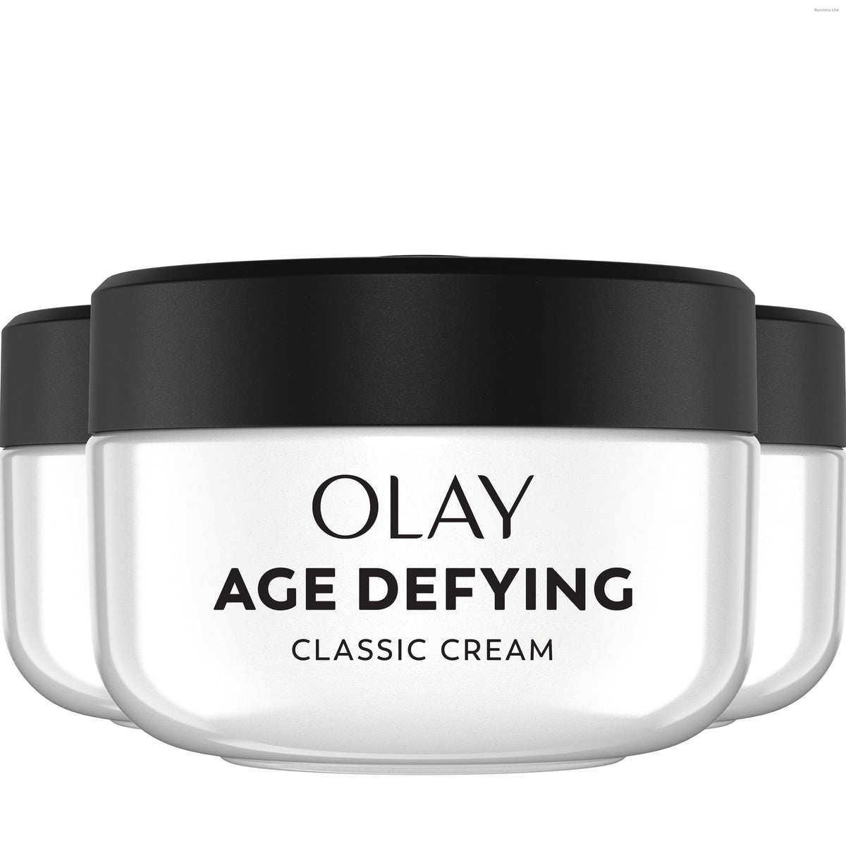 Procter & Gamble Olay front packaging showing product and benefits