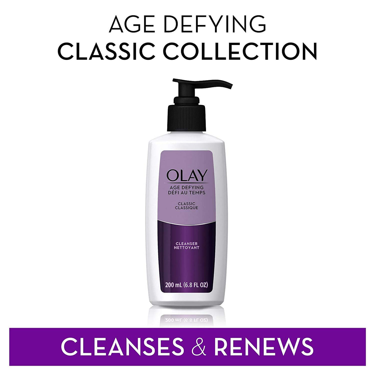 Olay in bathroom setting illustrating routine-friendly convenience