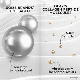 Olay application on face in morning routine illustrating non-greasy finish