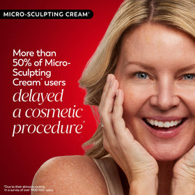 Olay application shot of serum on skin showing smooth absorption