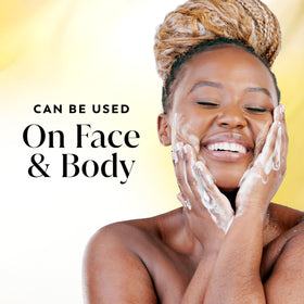 Olay label close-up featuring Vitamin B3 Complex and key info