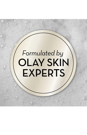 Olay bar close-up revealing creamy lather and moisturizing texture