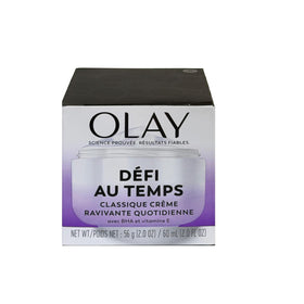 Olay jars styled on bathroom shelf for everyday routine convenience
