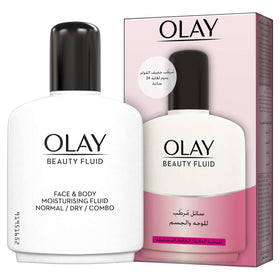 Olay pump and cap detail for easy dosing and mess-free application