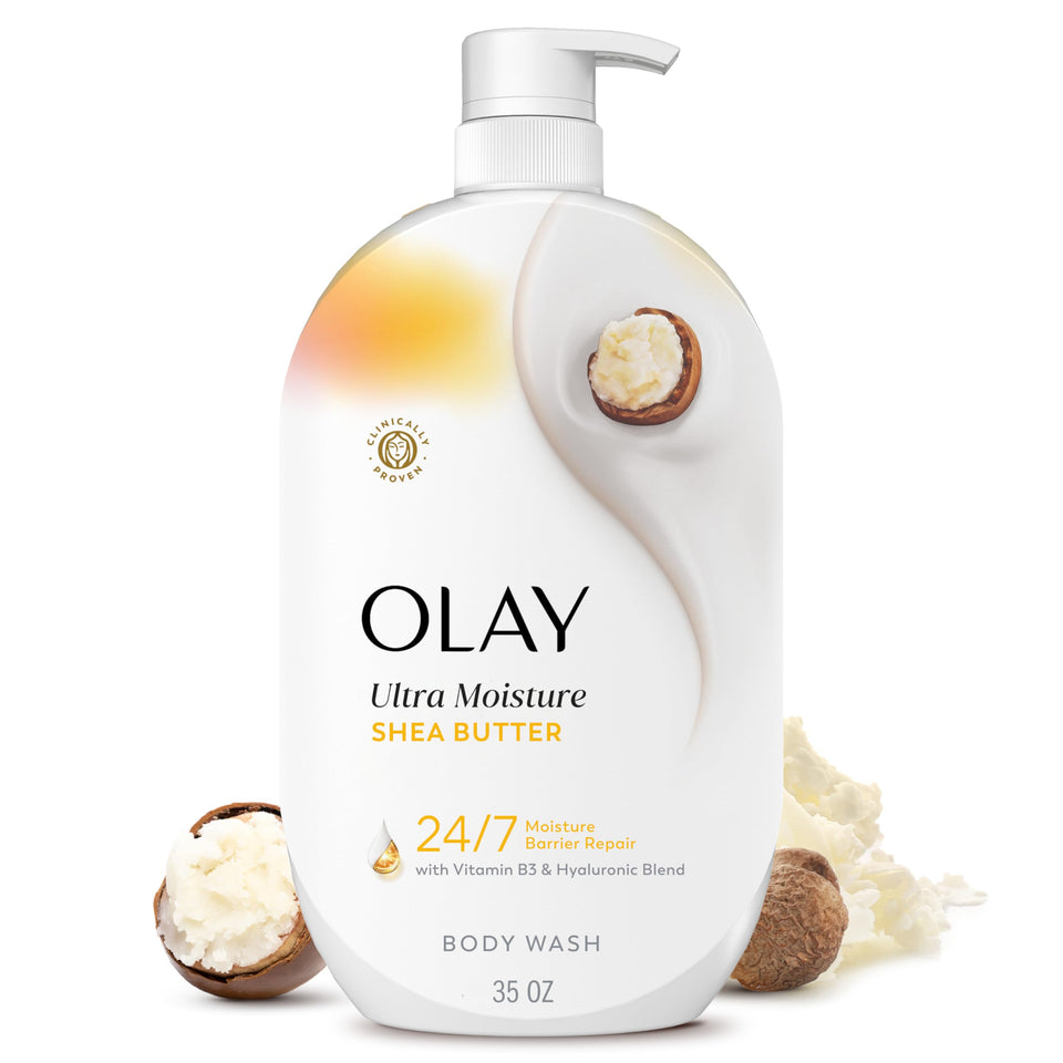 Olay front bottle showing packaging and product recognition benefit