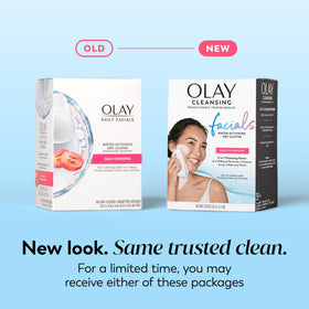 Olay close-up of textured cloth fibers demonstrating gentle exfoliation benefit