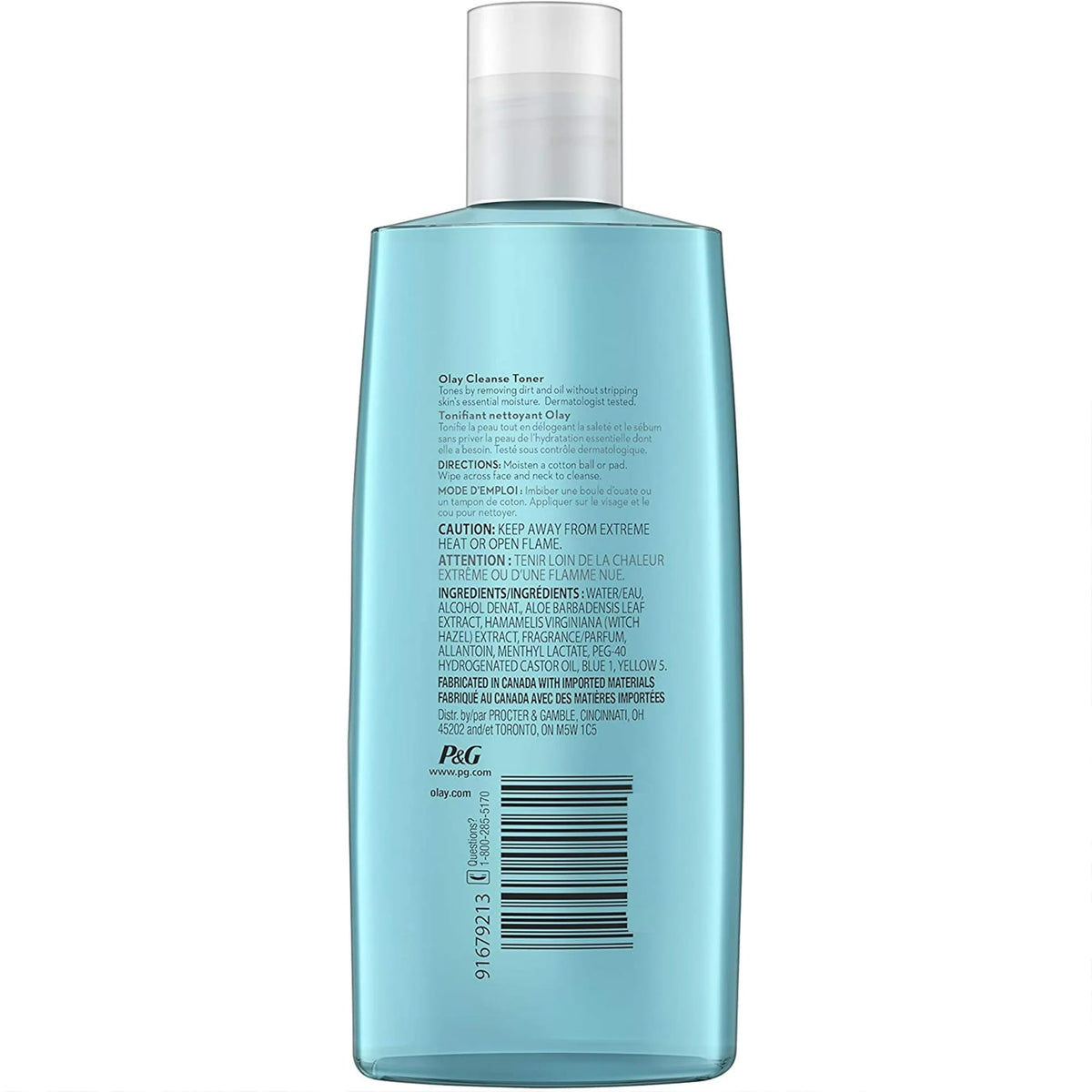 Olay close-up of witch hazel ingredient suggesting natural oil control