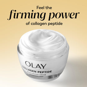Olay close-up label showing fragrance-free claim and ingredient clarity benefit