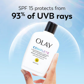 Olay on bathroom shelf lifestyle shot for daily skincare routine