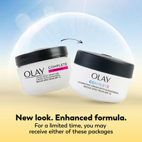Olay close-up of cream texture highlighting fast absorption