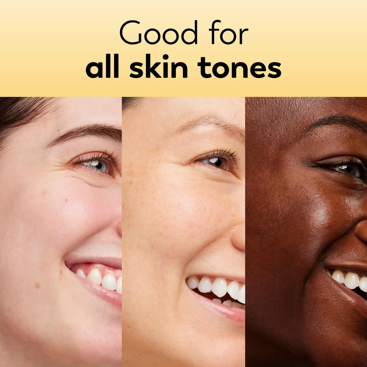 Olay moisturizer absorbing into skin to show non-greasy finish