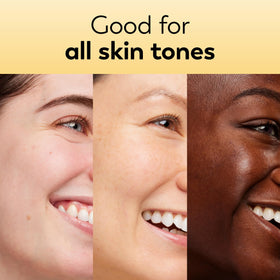 Olay moisturizer absorbing into skin to show non-greasy finish