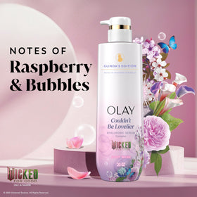 Olay creamy lather close-up demonstrating rich hydration and softening benefit
