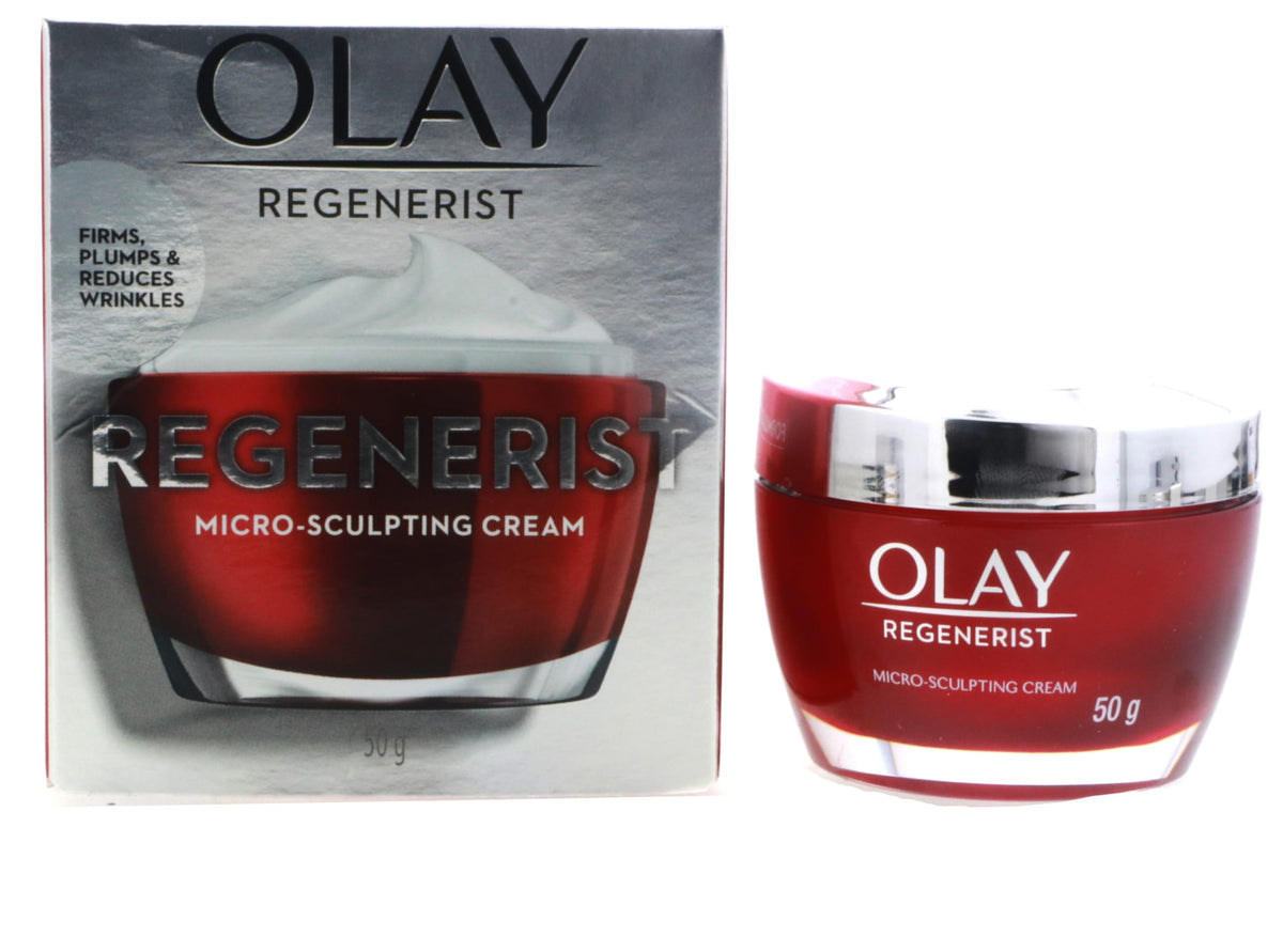 Olay cream texture close-up demonstrating rich hydration and smoothness