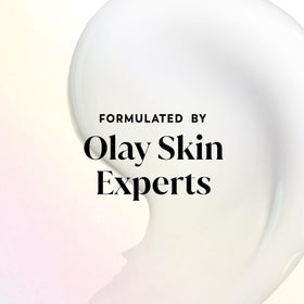Olay smoothing rough elbow skin to show visible softening benefits