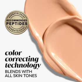 Olay open tube with cream texture visible displaying smooth, blendable formula benefits