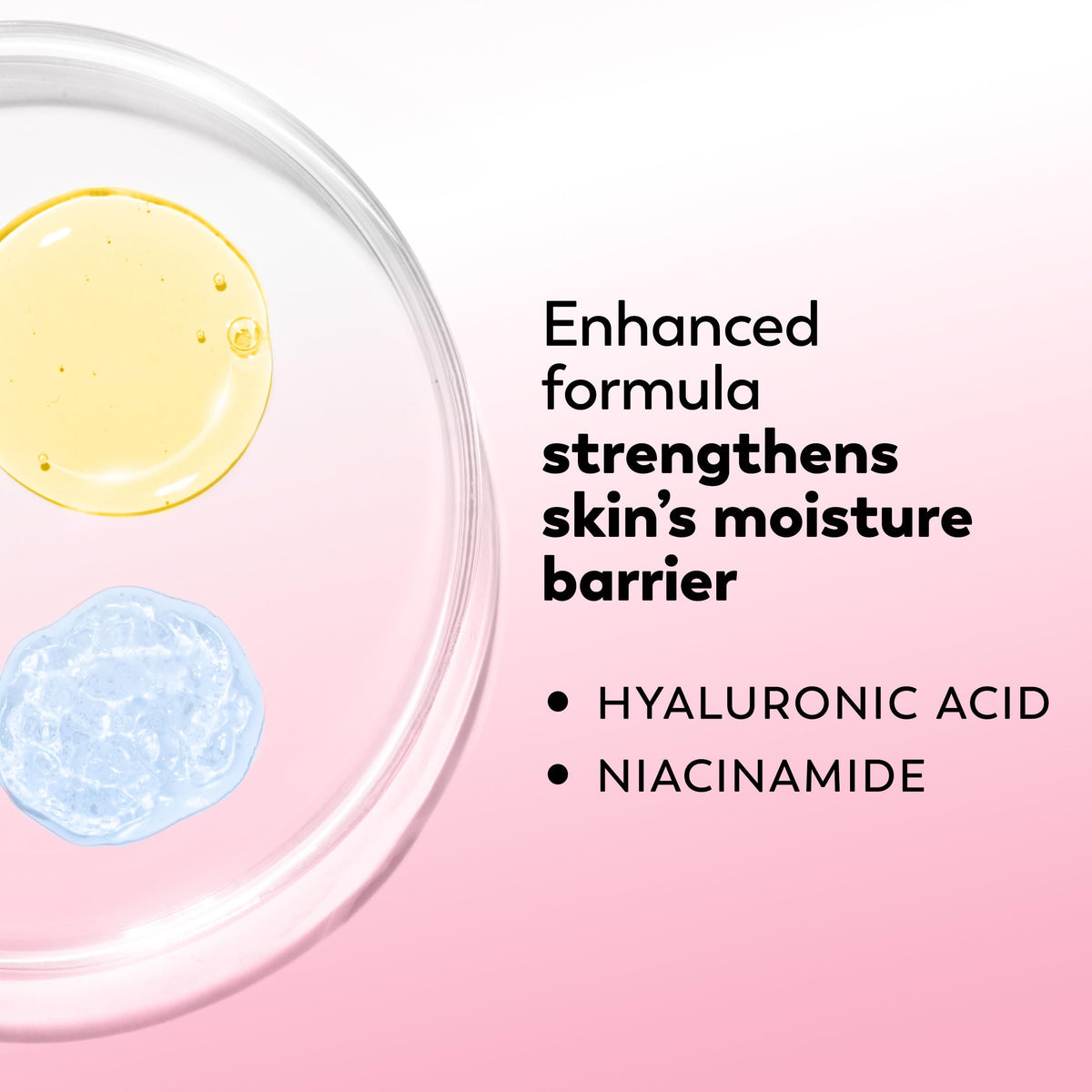 Olay firming night cream applied on hand demonstrating smooth, non-greasy hydration