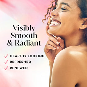 Olay back label close-up with ingredients and usage directions