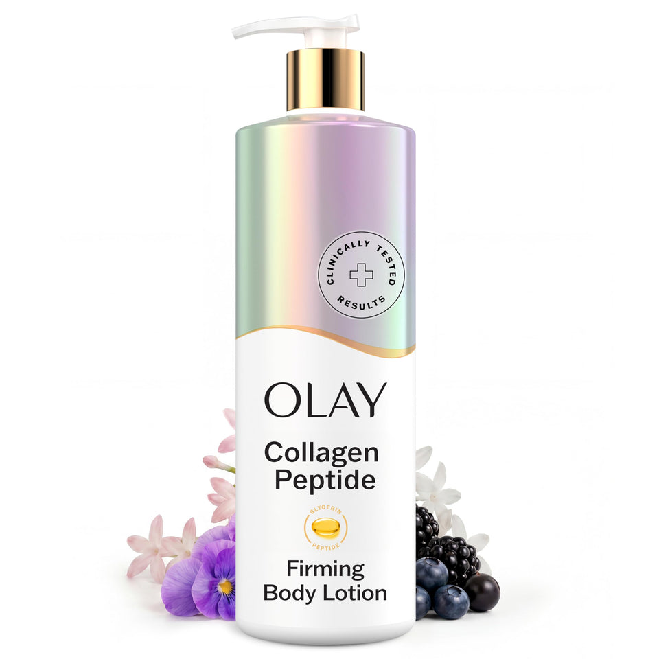 Olay front bottle 17 fl oz showing label and benefit