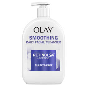Olay front packaging 16oz showing product and calming benefits