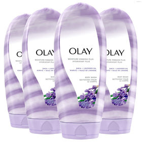 Olay front packaging showing bottle and product name for clear selection
