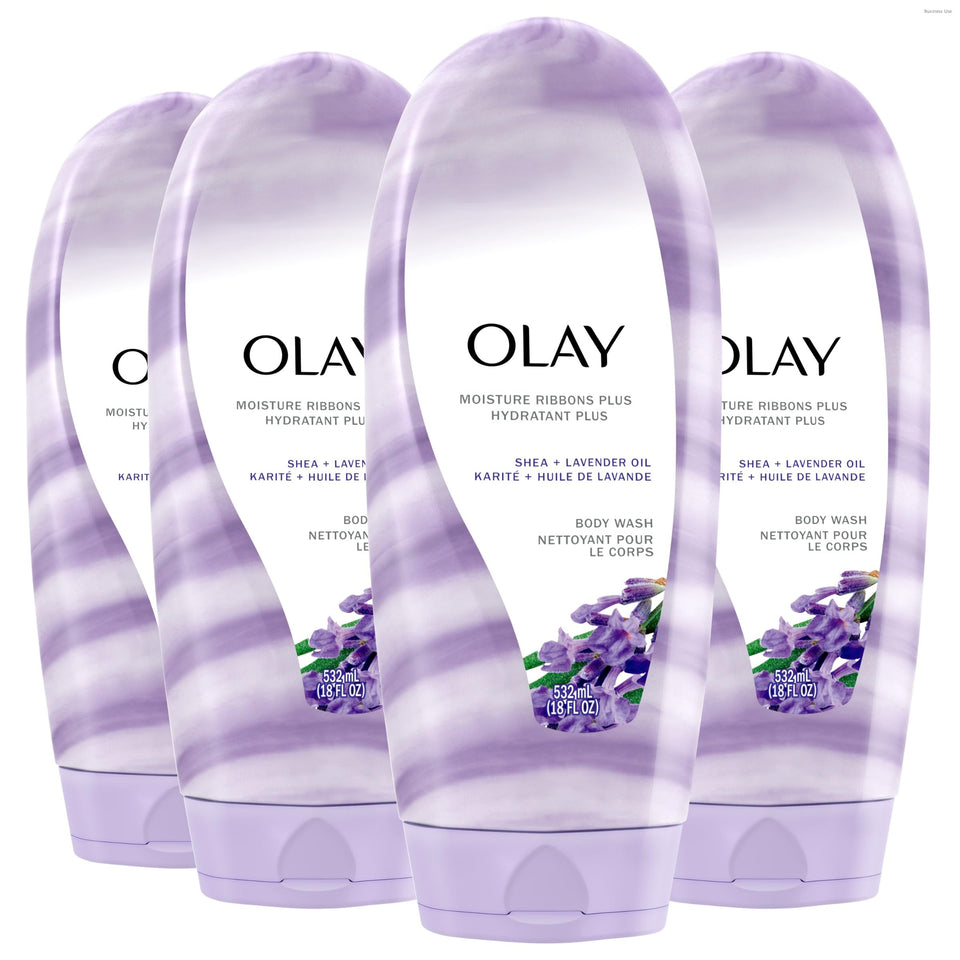 Olay front packaging showing bottle and product name for clear selection
