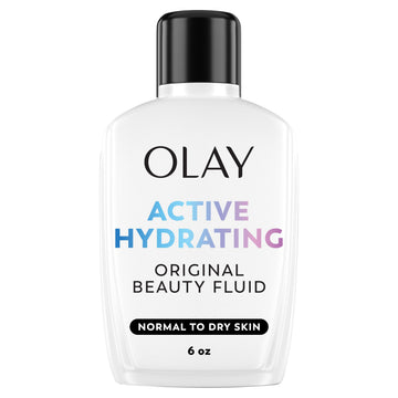 Olay front packaging 6 fl oz showing label and benefit of lasting hydration