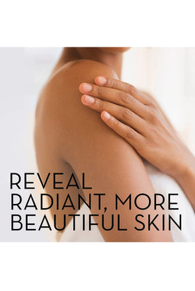 Olay beauty bar held in hand illustrating size and easy use