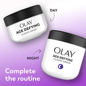 Procter & Gamble Olay label close-up showing directions and ingredient notes