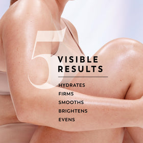 Olay label close-up highlighting Super Serum complex ingredients for informed shoppers