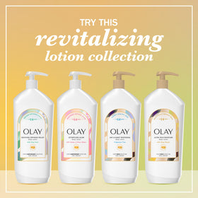 Olay label close-up showing Vitamin B3 Complex and ingredient transparency