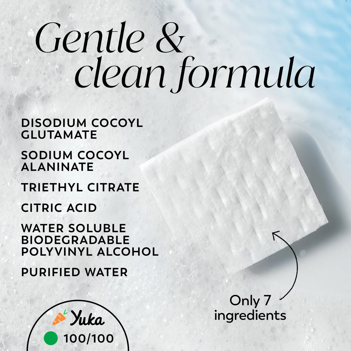 Olay creamy lather detail demonstrating rich foam for effective cleansing