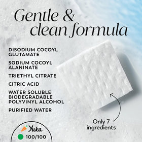 Olay creamy lather detail demonstrating rich foam for effective cleansing