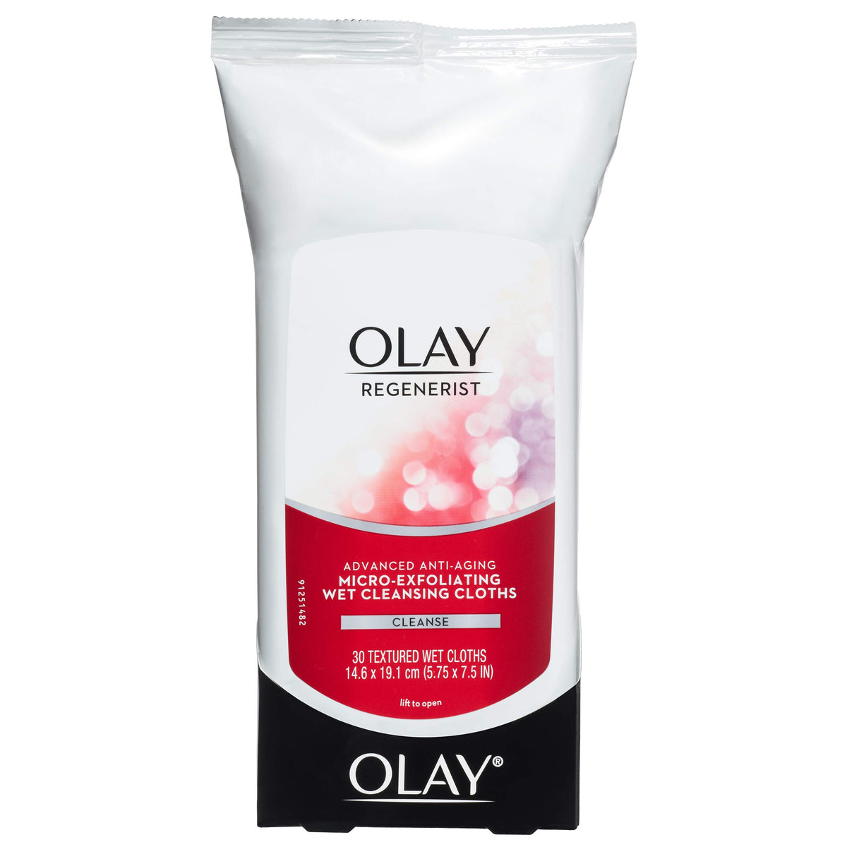 Olay wipes in a handbag lifestyle scene showing on-the-go freshness benefit