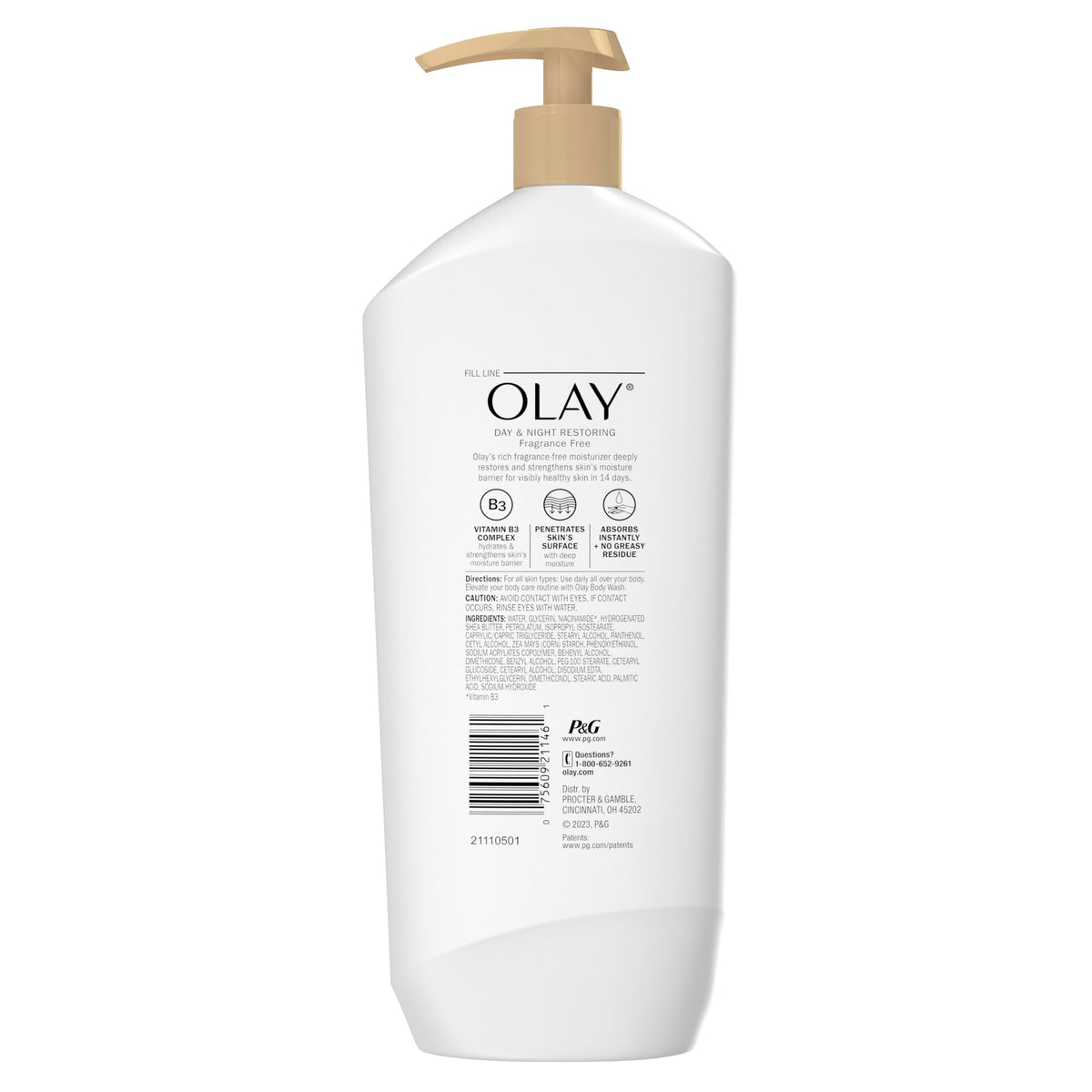 Olay lifestyle bathroom counter showing everyday routine benefit