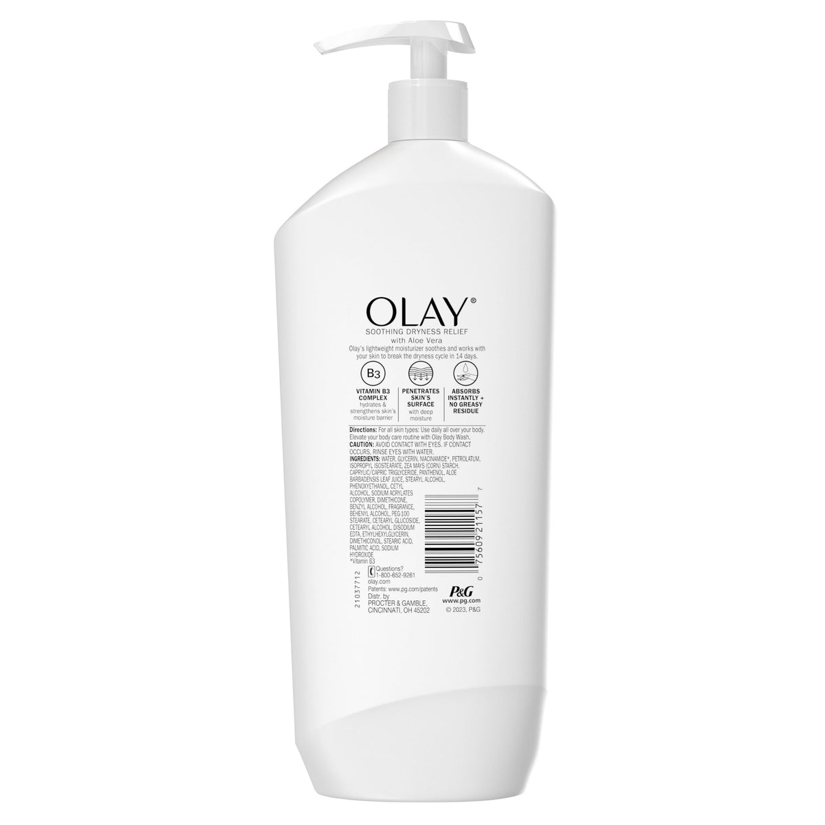 Olay bottle on bathroom shelf implying everyday use and routine benefit