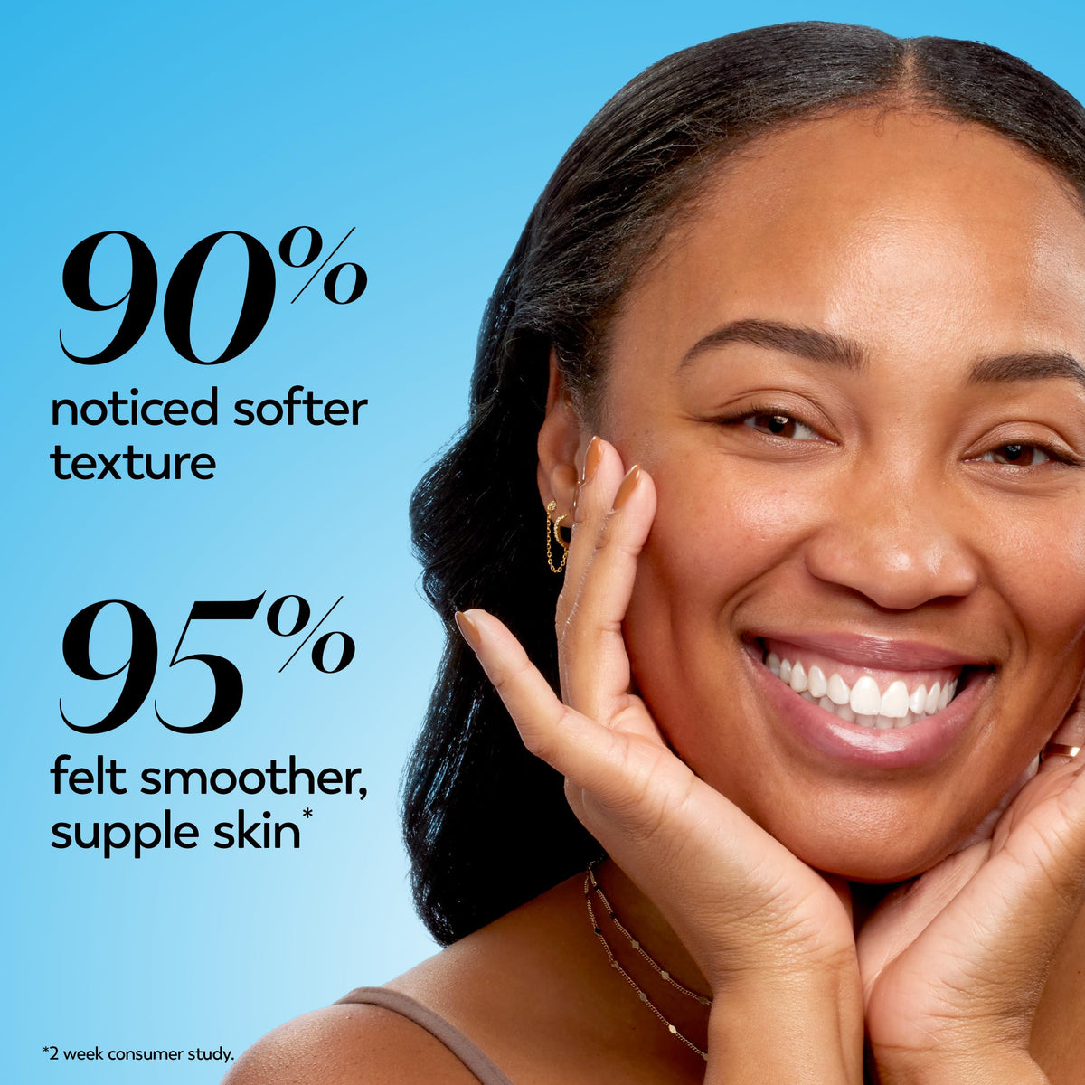 Olay on bathroom vanity in lifestyle setting suggesting daily routine compatibility