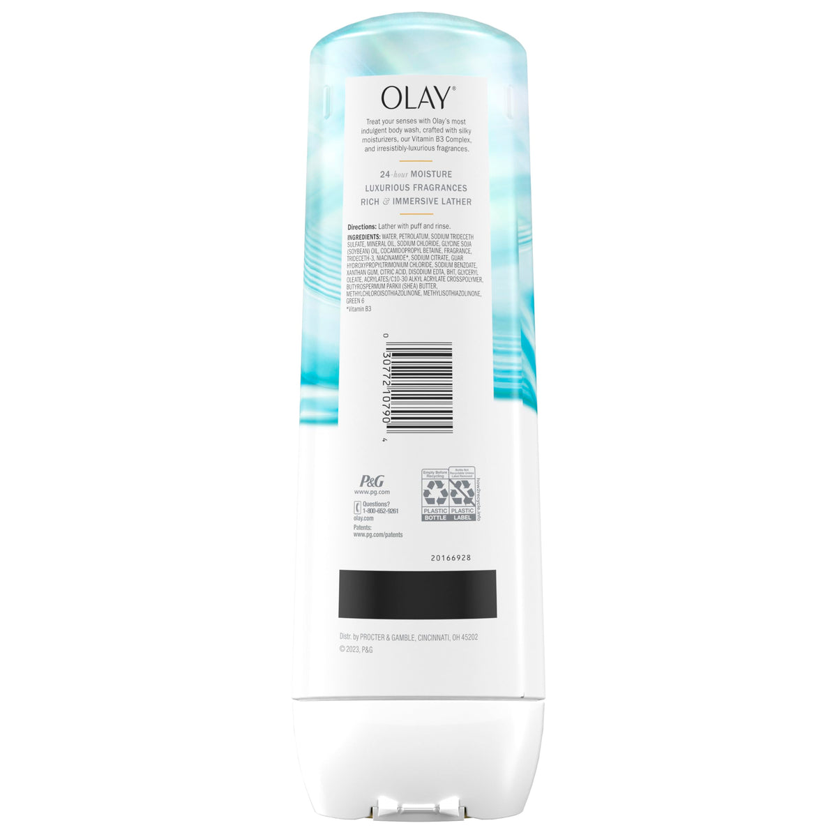 Model showing moisturized arm after using Olay to highlight skin finish benefit: visibly softer skin
