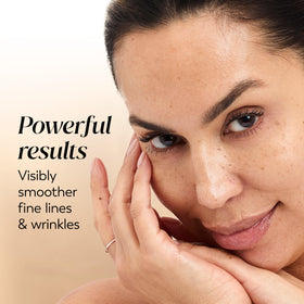 Olay Total Effects under foundation demo demonstrating smooth layering and finish