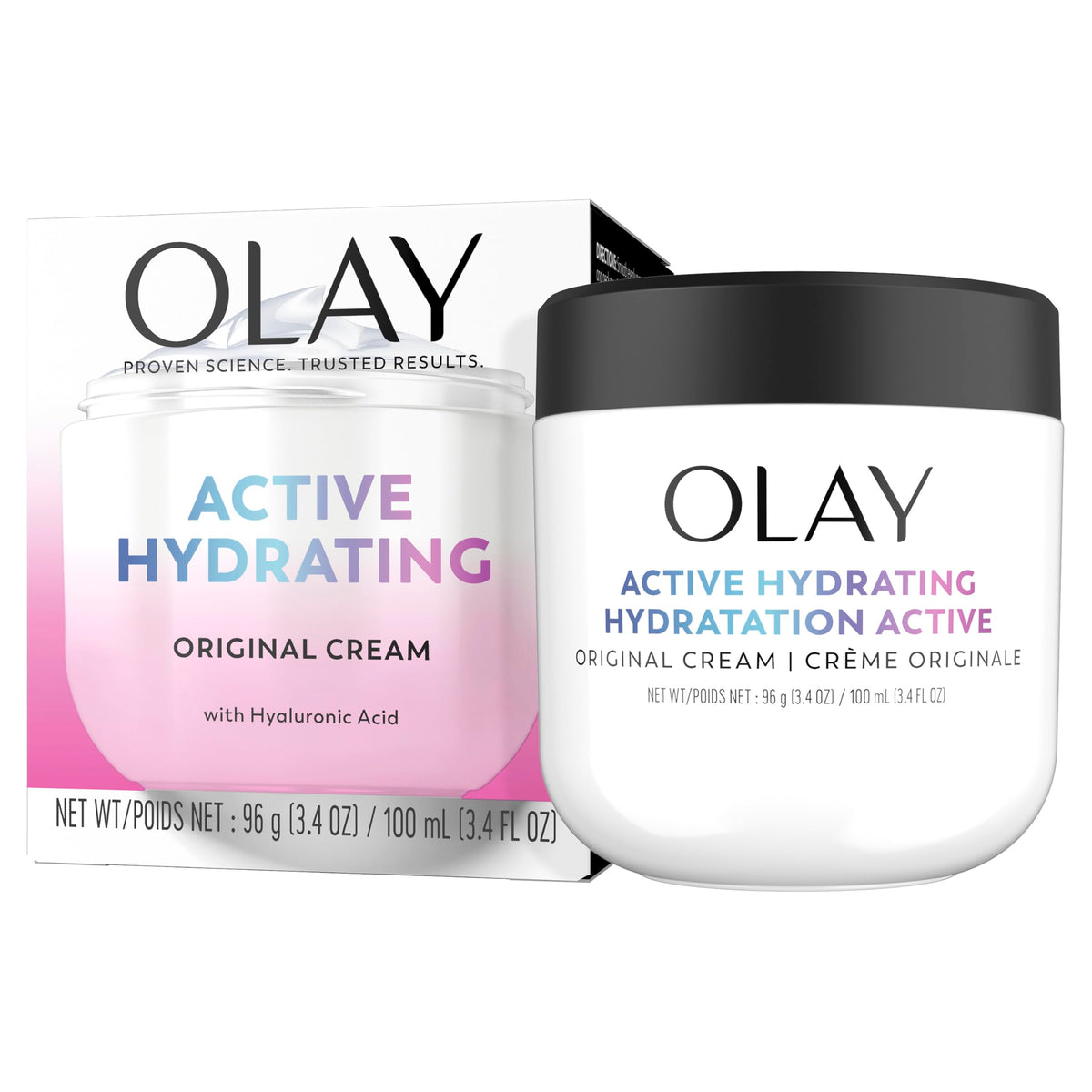 Olay packed in morning bag showing travel-ready hydration convenience