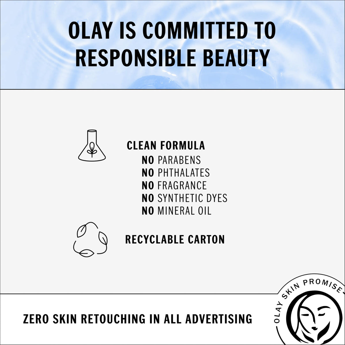 Olay beside bathroom sink as morning routine staple for daily protection