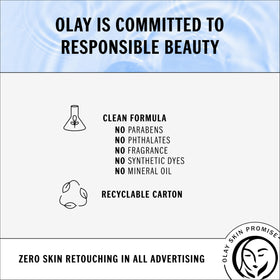 Olay beside bathroom sink as morning routine staple for daily protection