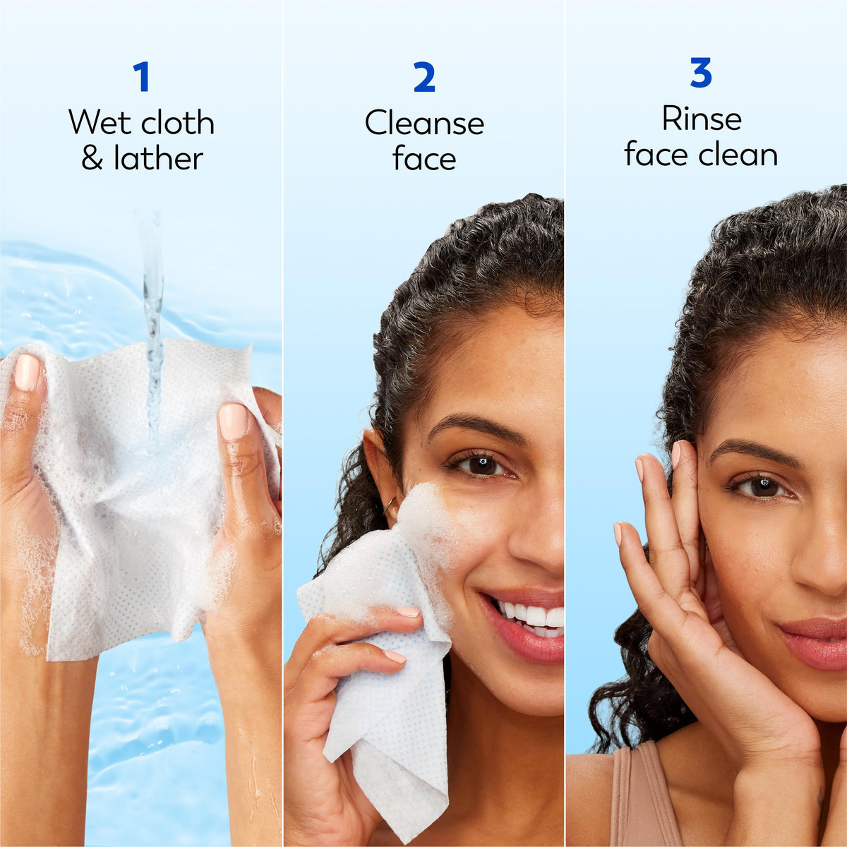 Olay back packaging showing ingredient and feature details